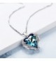 NEHZUS Pendant Necklace Girlfriend Swarovski in Women's Pendants