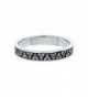 Quantum Stainless Steel Trinity Knot Stackable Band Ring - CI1833DUQAE