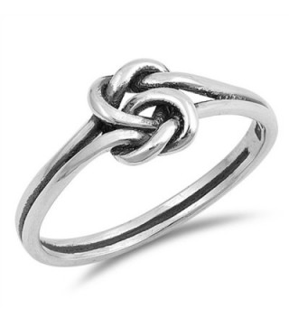 Celtic Knot Criss Cross Woven Thumb Ring New 925 Sterling Silver Band Sizes 3-10 - CX187YZSM08