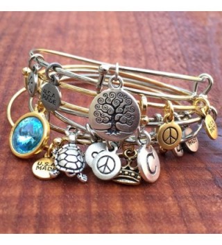 Bangle Bracelet and Ankh Charm