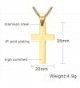 Cross Necklace Quantum Stainless Pendant