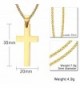 Cross Necklace Quantum Stainless Pendant in Women's Pendants