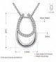 Godyce Horseshoe Pendant Necklace Sterling