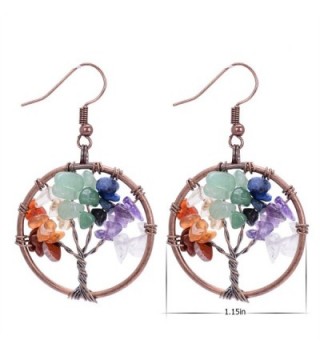 Pendant Vintage Earrings Gemstone Jewelry in Women's Drop & Dangle Earrings