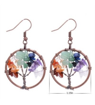 Pendant Vintage Earrings Gemstone Jewelry in Women's Drop & Dangle Earrings