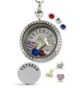 Floating Locket Magnetic Stainless Necklace - Love Army Veteran - C617AZ6YURI