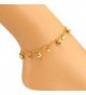 Malloom 1 PC Women Bell Star Pendant Ankle Bracelet Barefoot Sandal Foot Jewelry - CN126RU2W2H