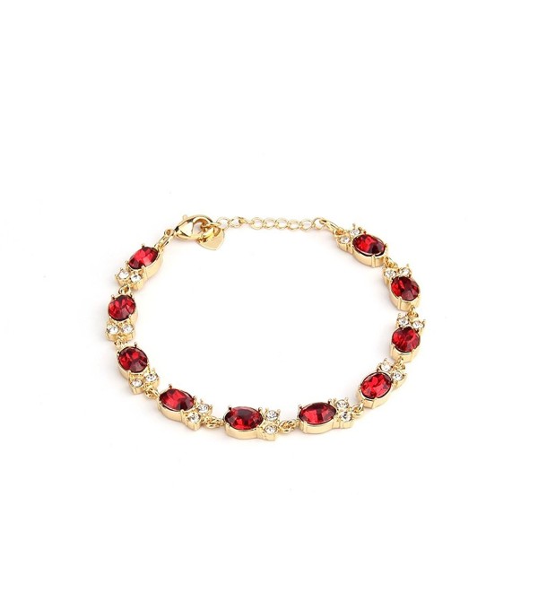 Gold Plated Cubic Zirconia Bracelet For Women Crystal Christmas Gift Retro Shaw Jewelry - CQ12O14KJ9F