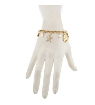 Lux Accessories Goldtone Starfish imitation