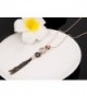 Fashion Platinum Crystal Clothing Necklace in Women's Strand Necklaces