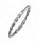 Stackable Rope Ring- 1.8mm in Sterling Silver - CK11WUWXPFZ