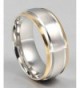 Titanium Polished Comfort Wedding Rings