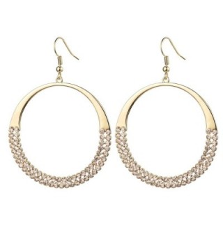 Olen Large Hoop Earrings - Peach - CH1288ZNIDB