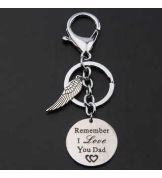 MAOFAED Mothers Remember Bracelet Dad KeyChains