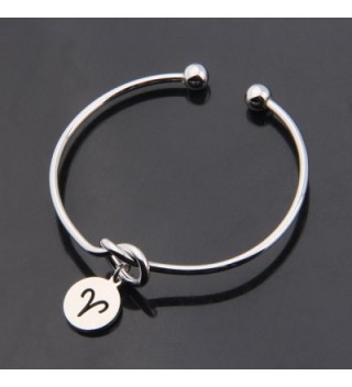 Bracelet Bangle Zodiac Signs Charm