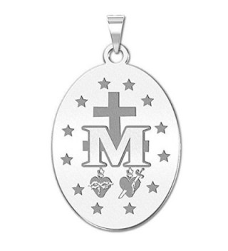 Miraculous Medal Color Pendant Necklace in Women's Pendants