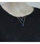 Paialco Sterling Imitation Sapphire Necklace
