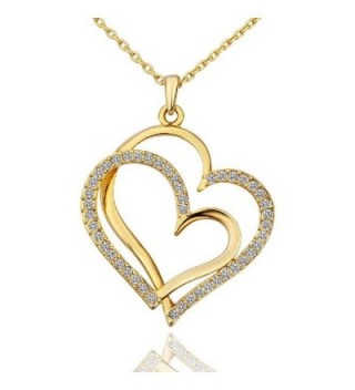 LIGHTMOON Swarovski Crystal Necklace Extender - Gold - CO12O2Y019Q