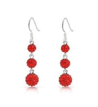 Bling Jewelry Crystal Sterling Earrings