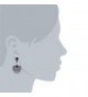 Omnichic Sapphire Statement Earrings Birtyday