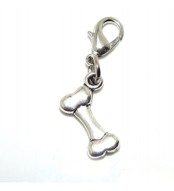 Pro Jewelry Clip-on "Dog Bone" Charm Dangling - CS11LZ6V97D