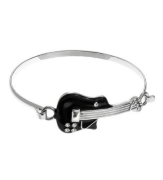 PammyJ Silvertone Enamel Electric Bracelet