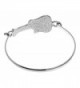 PammyJ Silvertone Enamel Electric Bracelet in Women's Bangle Bracelets