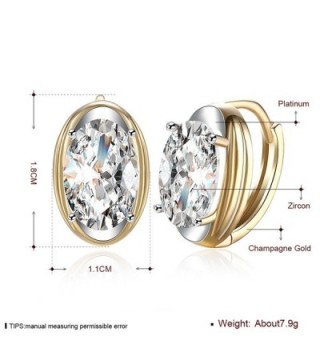 FENDINA Leverback Earrings Champaign Zirconia