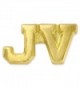 JV Junior Varsity Gold Chenille 3/4" Lapel Pin - CS11KJ0D0I7