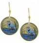 Earth Dreams-Blue Heron Earrings - C7187NMXEKM