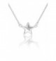 Sterling Silver Star Necklace Pendant and Bracelet with Cable Chain - CP17Y0T5UMM