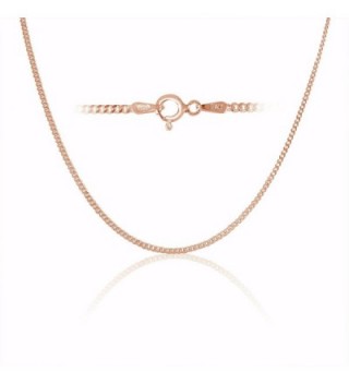 Sterling Silver Thin Cuban Curb Link Chain Necklace Bracelet 1.8mm - C511X9CXX0R