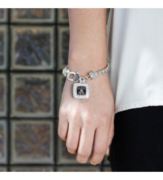 Graduation Classic Silver Crystal Bracelet