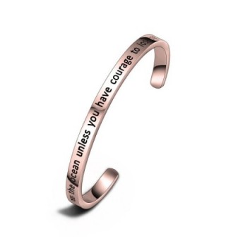 WUSUANED Inspirational Messaged Bracelet courage - CN187CSST92