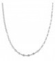 Sterling Silver 2.2-mm Diamond-cut Flat Oval Disc Chain (30 Inch) - CC118KZ1C29