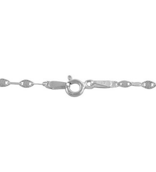 Sterling Silver 2 2 mm Diamond cut Chain
