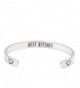 Best Friend Gift Friendship Bracelet Stainless Steel Best Bitchs Bracelet - Bracelet - CD182KKNUMQ