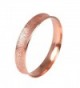 Linen Anticlastic Copper Bangle Bracelet in Women's Cuff Bracelets
