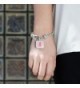 Breast Classic Silver Crystal Bracelet in Women's Link Bracelets