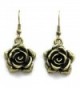 Flower Dangle Earrings Fashion Jewelry in Women's Drop & Dangle Earrings