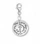 The Lord Bless You and Keep You Religious Cross Clip on Charm for European Jewelry w/ Lobster Clasp - C311TL07X9X