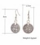 Andyle Vintage Tibetan Embossed Earrings in Women's Drop & Dangle Earrings