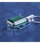 ANGG Emerald Necklace Pendant Sterling in Women's Pendants