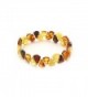 Genuine Natural Multicolored Stretch Bracelet