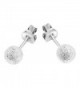 Stardust Ball Sterling Silver Earrings