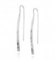 Trendy Hammered Sterling Silver Earrings