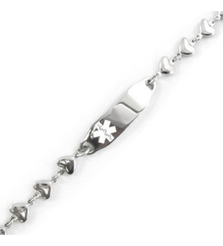 MyIDDr Pre Engraved Customized Warfarin Bracelet in Women's ID Bracelets