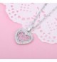 Necklace Pendant Brilliant Rhinestone Zirconia