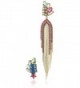 Betsey Johnson Colorful Multi-Stone Mismatch Drop Earrings - CX1876CXX2Q