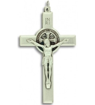 St. Benedict Crucifix Cross Pendant 3" with Card - CC11YDRQPH5